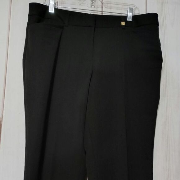 Anne Klein Pants‎ Ladies 14 Black Straight Leg - Picture 3 of 7